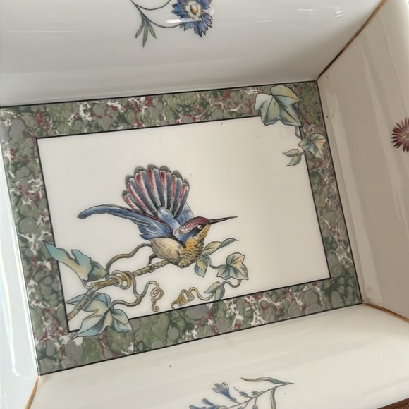 WEDGWOOD Humming Bird Large Trinket Dish - Picture 2 of 9